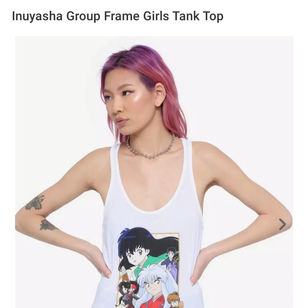 Anime Inuyasha tank top